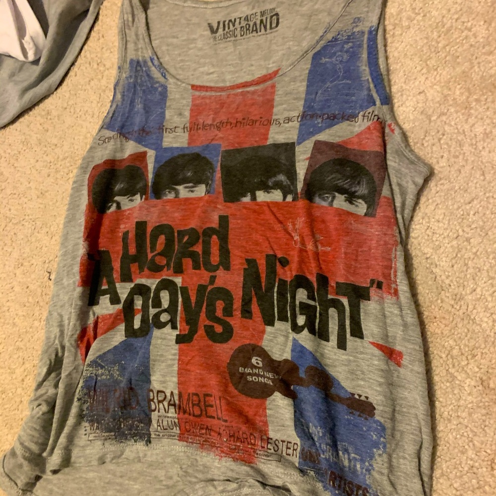 Beatles tank top